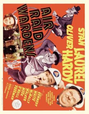 Air Raid Wardens Poster with Hanger