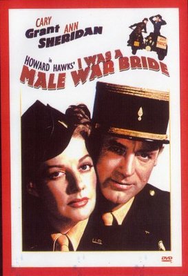 I Was a Male War Bride Canvas Poster