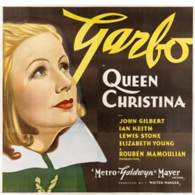 Queen Christina Poster with Hanger
