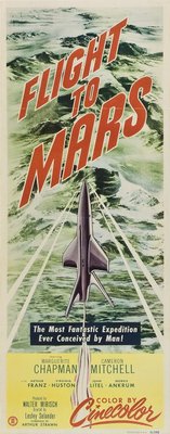 Flight to Mars Canvas Poster
