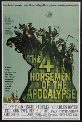 The Four Horsemen of the Apocalypse Metal Framed Poster