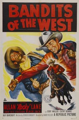 Bandits of the West Wooden Framed Poster