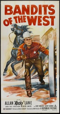 Bandits of the West Wooden Framed Poster