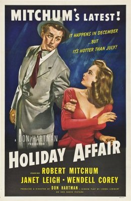 Holiday Affair Poster with Hanger