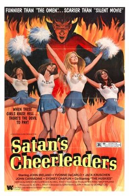 Satan's Cheerleaders pillow