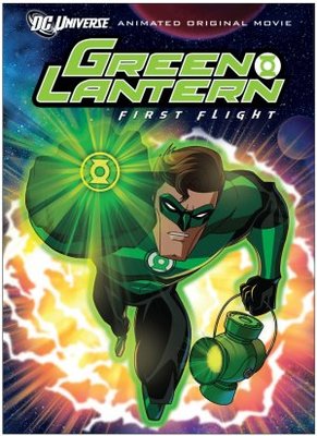 Green Lantern: First Flight Wooden Framed Poster