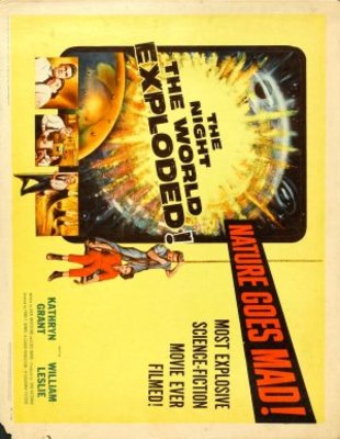 The Night the World Exploded Metal Framed Poster