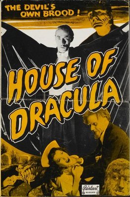 House of Dracula pillow