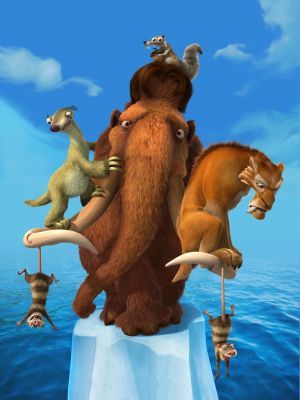Ice Age: The Meltdown Wooden Framed Poster