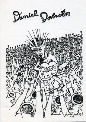 The Devil and Daniel Johnston Poster with Hanger
