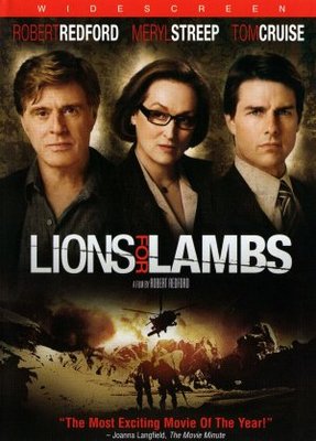 Lions for Lambs Wooden Framed Poster
