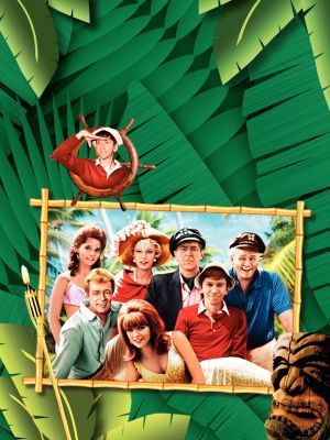 Gilligan's Island Poster with Hanger