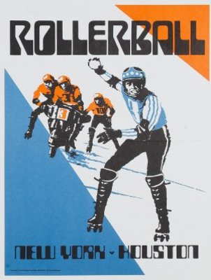 Rollerball Wooden Framed Poster
