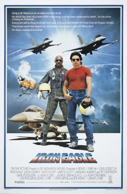 Iron Eagle Poster with Hanger