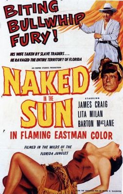 Naked in the Sun Metal Framed Poster