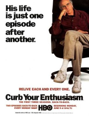 Curb Your Enthusiasm Wooden Framed Poster