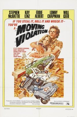 Moving Violation Poster with Hanger