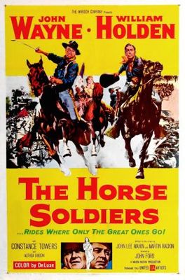 The Horse Soldiers Wooden Framed Poster