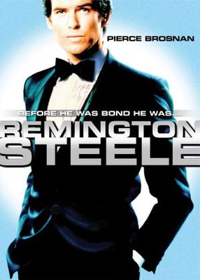 Remington Steele Wooden Framed Poster