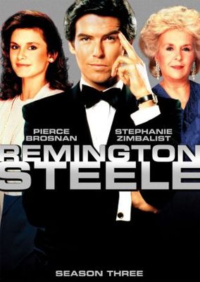 Remington Steele Metal Framed Poster