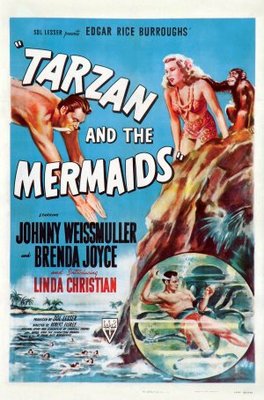 Tarzan and the Mermaids pillow