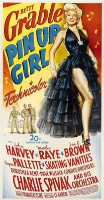 Pin Up Girl Poster with Hanger