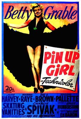 Pin Up Girl Metal Framed Poster
