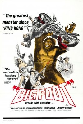 Bigfoot Metal Framed Poster