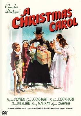 A Christmas Carol Wooden Framed Poster