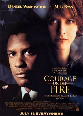 Courage Under Fire Metal Framed Poster