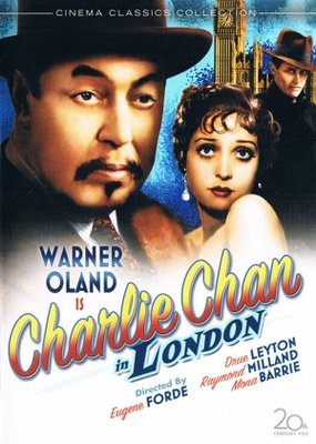 Charlie Chan in London Wooden Framed Poster