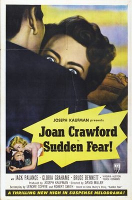 Sudden Fear Poster with Hanger