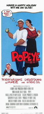 Popeye Metal Framed Poster