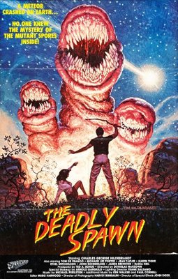 Return of the Aliens: The Deadly Spawn Wooden Framed Poster