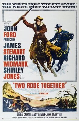 Two Rode Together Wooden Framed Poster