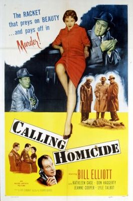 Calling Homicide Poster with Hanger