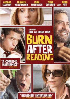 Burn After Reading Poster with Hanger