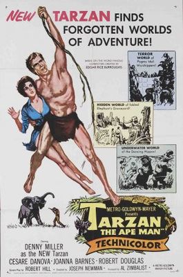 Tarzan, the Ape Man Canvas Poster