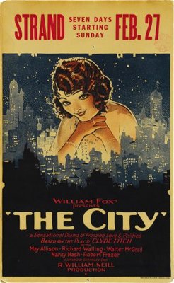 The City Canvas Poster