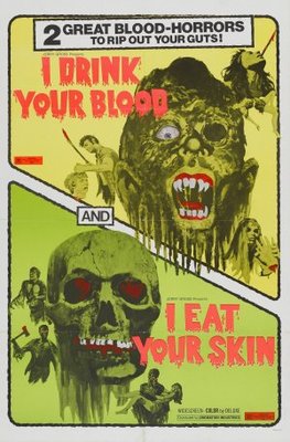 I Drink Your Blood Canvas Poster
