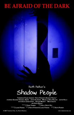 Shadow People Poster with Hanger