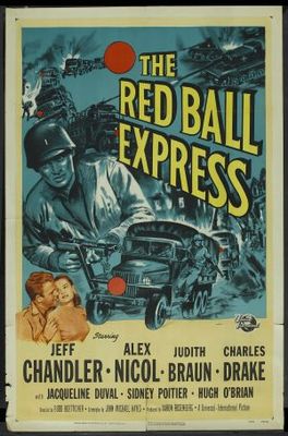 Red Ball Express Wooden Framed Poster