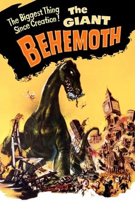 Behemoth, the Sea Monster Wooden Framed Poster