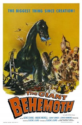 Behemoth, the Sea Monster Wooden Framed Poster