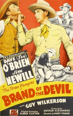 Brand of the Devil Wooden Framed Poster
