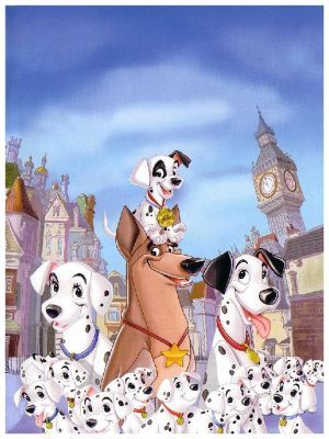 101 Dalmatians II: Patch's London Adventure Wooden Framed Poster