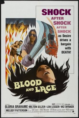Blood and Lace Metal Framed Poster