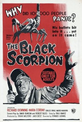 The Black Scorpion Wood Print