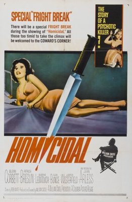 Homicidal Poster with Hanger
