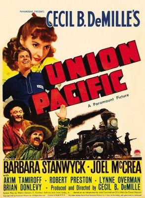 Union Pacific Wooden Framed Poster